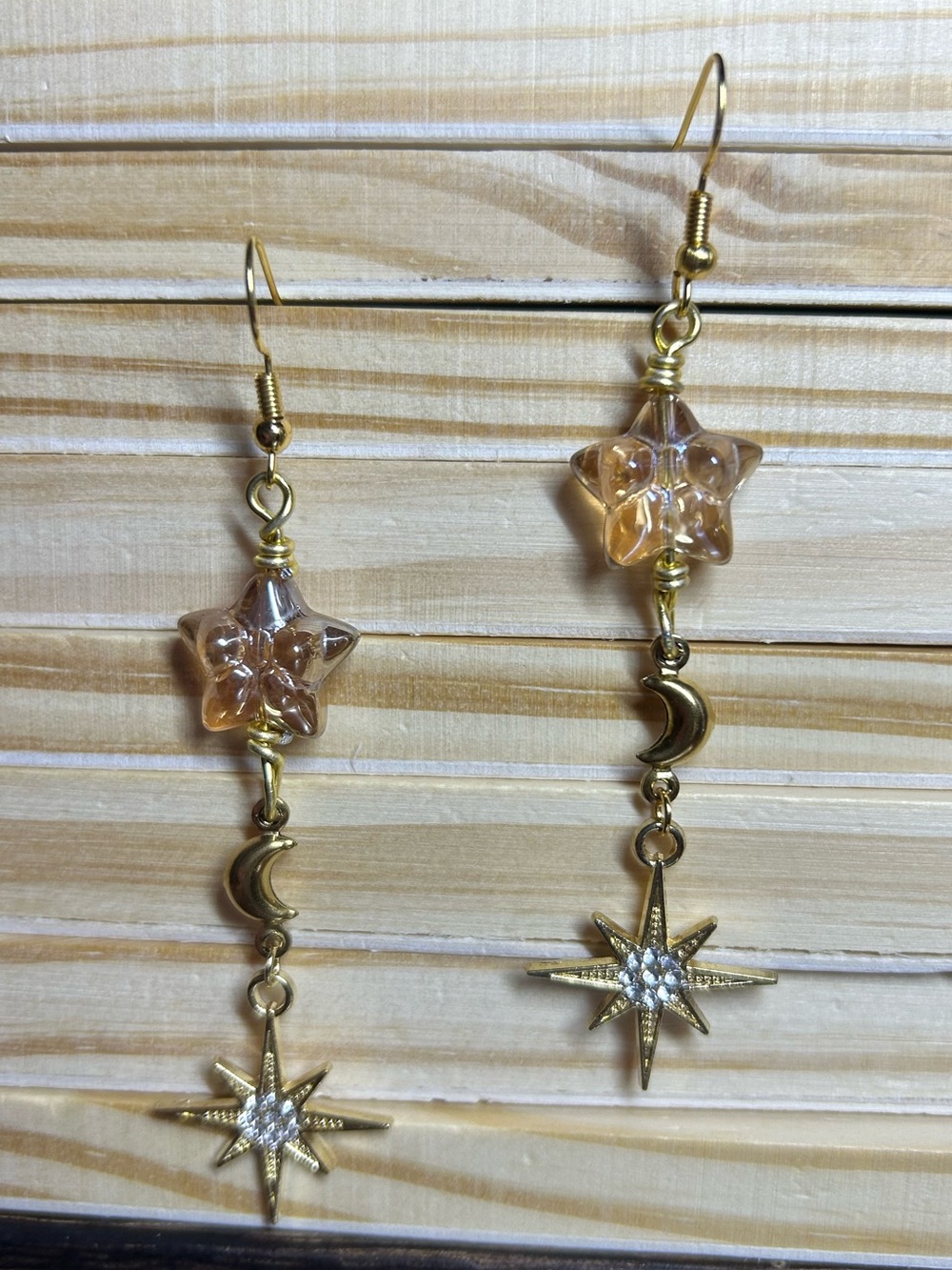 3/$25 Star Drop Earrings